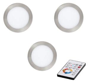 Eglo 78736 - ΣΕΤ 3x LED Dimmable χωνευτό φωτιστικό TINUS LED/11W/230V + RC