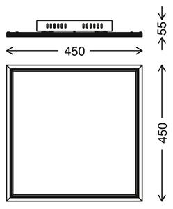 Telefunken 300906TF -LED Dimmable πάνελ LED/24W/230V + RC 3000-6000K