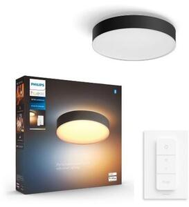 Philips - LED Dimmable φωτιστικό οροφής Hue ENRAVE M LED/19,2W/230V μαύρο + RC