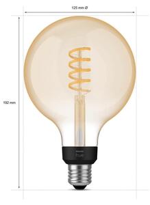 LED Dimmable λαμπτήρας Philips Hue WHITE AMBIANCE G125 E27/7W/230V 2200-4500K