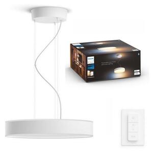 Philips - Led Dimmable κρεμαστό φωτιστικό οροφής Hue ENRAVE LED/33,5W/230V λευκό + RC