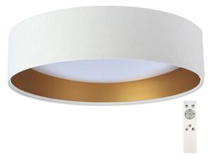 Φωτιστικό οροφής LED Dimmable SMART GALAXY LED/24W/230V λευκό/χρυσό 3000-6500K + RC