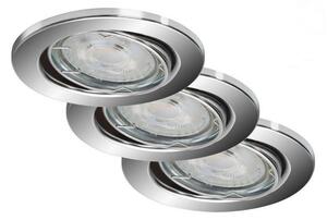 Briloner 7148-038-ΣΕΤ 3xLED Dimmable φωτιστικά μπάνιου 1xGU10/5W/230V IP23