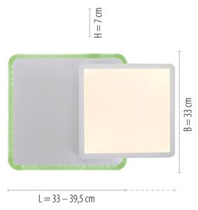 Leuchten Direkt 11663-16 - LED RGB Φωτιστικό dimming ARENDA LED/22W/230V + RC