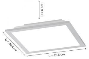 Leuchten Direkt 14754-21- LED Dimmable φωτιστικό οροφής FLAT LED/20W/230V + RC