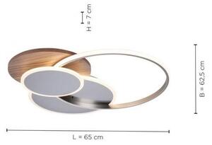 Paul Neuhaus 8328-79 - LED Dimmable φωτιστικό οροφής PALMA LED/50W/230V + RC