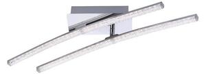 Leuchten Direkt 11290-17 - LED Πλαφονιέρα πολύφωτο SIMON 2xLED/5W/230V γυαλιστερό χρώμιο