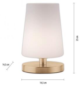 Paul Neuhaus 4146-60 - LED Dimmable επιτραπέζια λάμπα SONJA 1xG9/3W/230V ορείχαλκος