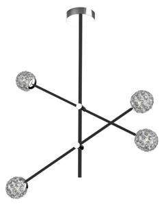 Πολύφωτο PAKSOS 4xG9/5W/230V μαύρο