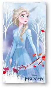 Πετσέτα Θαλάσσης Παιδική Microfiber 70x140εκ. Frozen 10 Ice Blue Disney DimCol