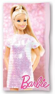 Πετσέτα Θαλάσσης Παιδική Microfiber 70x140εκ. Barbie 85 Pink Mattel DimCol