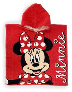 Πόντσο Παιδικό Microfiber 50x100εκ. Minnie 203 Red Disney DimCol