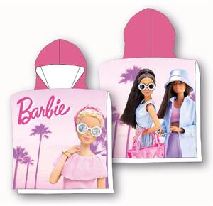 Πόντσο Παιδικό Microfiber 50x100εκ. Barbie 86 Pink Mattel DimCol