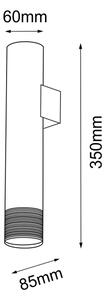 Amplex 8268 - Φωτιστικό τοίχου EIDO 1xGU10/15W/230V