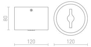 RED-Design Rendl-R12633-LED Dimmable σποτ KELLY LED/15W/230V λευκό