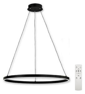 Top Light - Led Dimmable κρεμαστό φωτιστικό οροφής LED/30W/230V μαύρο + τηλεχειριστήριο