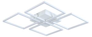 Top Light - LED Πλαφονιέρα οροφής ντιμαριζόμενη R4xLED/16,25W/230V γωνιακός λευκό + RC