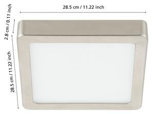 Eglo 98852 - LED Dimmable φωτιστικό μπάνιου FUEVA-Z LED/19,5W/230V IP44