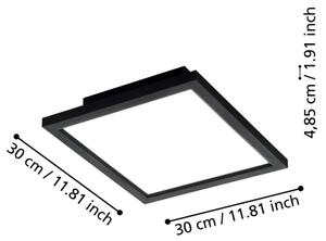 Eglo 900049 - LED Dimmable φωτιστικό οροφής SALOBRENA-Z LED/15,3W/230V μαύρο