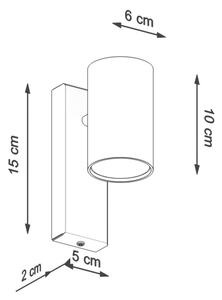 Sollux SL.1076 - φωτιστικό τοίχου UTTI 1xGU10/40W/230V λευκό