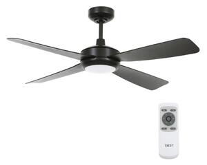 Lucci air 213303- LED Dimmable ανεμιστήρας SLIPSTREAM 1xGX53/12W/230V μαύρο + RC