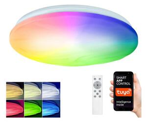 Solight WO792 - LED RGB Dimmable φωτιστικό WAVE LED/30W/230V Wi-Fi Tuya + RC