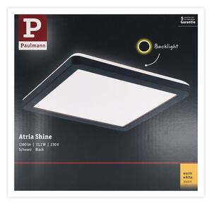 Paulmann 71000 - LED/11,2W Πλαφονιέρα οροφής ATRIA 230V 3000K μαύρο