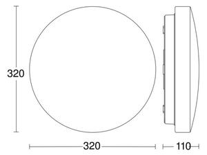 Steinel 069766- LED Φωτιστικό οροφής μπάνιου RSPRO P2 LED/14W/230V 3000K IP54