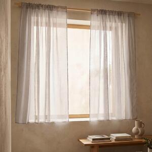 Κουρτίνα Παραθύρου (140x140) Με Τρέσα Easy Home Marimba Grey