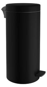 Κάδος Απορριμμάτων (Φ25x53) Pam & Co 25lt 2553 Matt Black