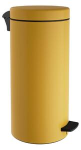 Κάδος Απορριμμάτων (Φ25x53) Pam & Co 25lt 2553 Yellow