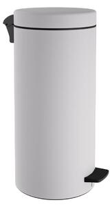 Κάδος Απορριμμάτων (Φ25x53) Pam & Co 25lt 2553 Matt White