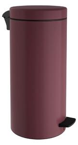 Κάδος Απορριμμάτων (Φ25x53) Pam & Co 25lt 2553 Matt Bordeaux