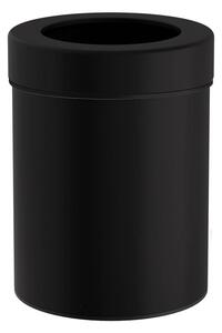 Καλάθι Απορριμμάτων (Φ21x28) Pam & Co 5lt 2128 Black Matt