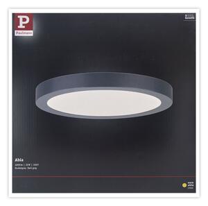 Paulmann 70988 - LED/22W Φωτιστικό οροφής ABIA 230V ανθρακί