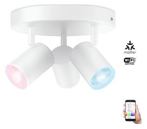 WiZ - LED RGBW Dimmable σποτ IMAGEO 3xGU10/4,9W/230V white Wi-Fi