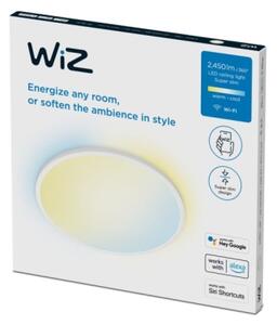 WiZ - LED Dimmable φωτιστικό οροφής SUPERSLIM LED/22W/230V λευκό Wi-Fi