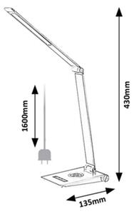 Rabalux 2029 - Επιτραπέζιο φωτιστικό LED Dimmable NILFGARD LED/13W/230V 2800-5000K