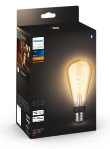 LED Dimmable λάμπα Philips Hue WHITE FILAMENT ST72 E27/7W/230V 2100K