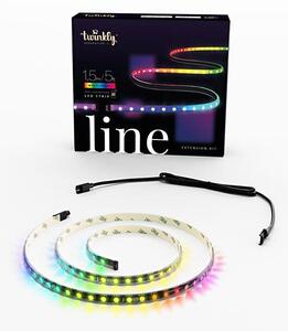 Twinkly TWL100ADP-B - Ταινία LED RGB επέκτασης LINE 100xLED 1,5 m Wi-Fi