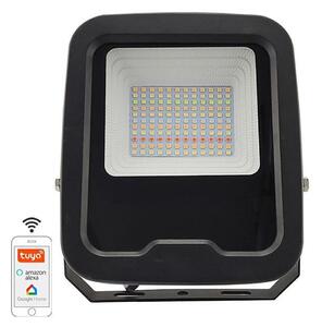 Προβολέας LED RGB Dimmable LED/30W/230V 3000K-6500K Wi-Fi Tuya IP65