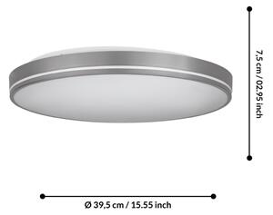 Eglo 75705 - LED Dimmable φωτιστικό οροφής LED/22W/230V 3000-6500K + RC