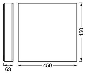 Ledvance -LED Dimmable φωτιστικό οροφής SMART+ FRAMELESS LED/24,5W/230V Wi-Fi