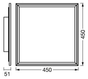 Ledvance- LED RGBW Dimmable φωτιστικό οροφής SMART+ PLANON LED/24W/230V Wi-Fi