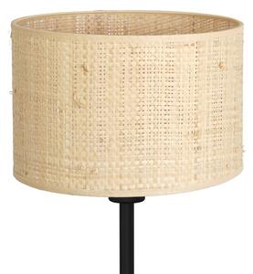 Επιτραπέζια λάμπα RATTAN 1xE27/60W/230V διάμετρος 25 cm καλάμι rattan