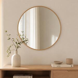 Καθρέφτης Τοίχου (Φ80) Spitishop Ferrara Natural