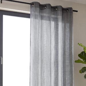 Κουρτίνα (140x240) Με Τρούκς S-F Korba Gris CE461002