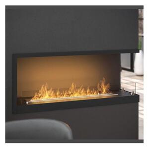 InFire -Γωνιακό τζάκι βιοαιθανόλης BIO 110x45 cm 3kW μαύρο