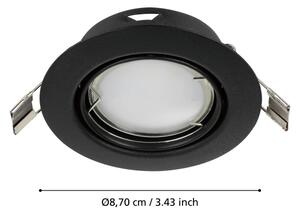 Eglo 900752 - ΣΕΤ 3x Χωνευτά Φωτιστικά LED PENETO 1xGU10/4,6W/230V