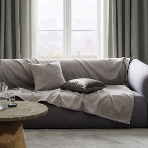 Ριχτάρι Πολυθρόνας Βελουτέ (180x180) Gofis Home Nimbus Soft Grey 447/15